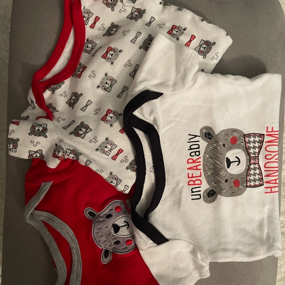 Baby boy onesie set